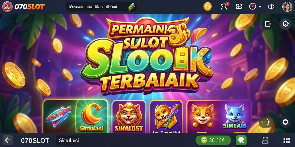 Tampilan gameplay <strong>070SLOT</strong> yang memukau dan penuh warna.
