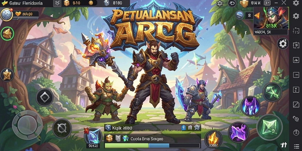 Gameplay seru dalam dunia petualangan 8180
