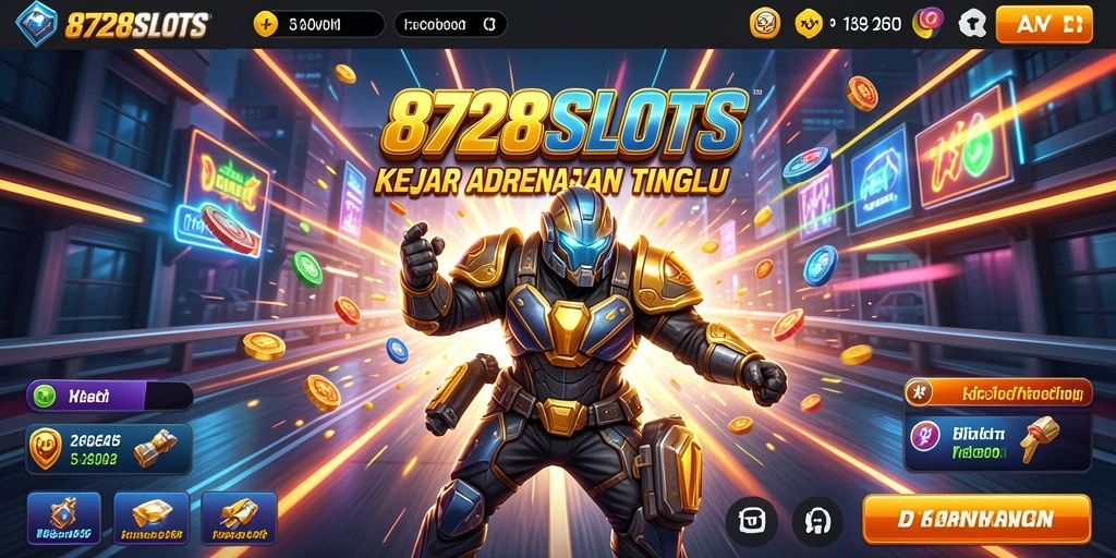 Gameplay menegangkan dengan kecepatan tinggi di 8728SLOTS.