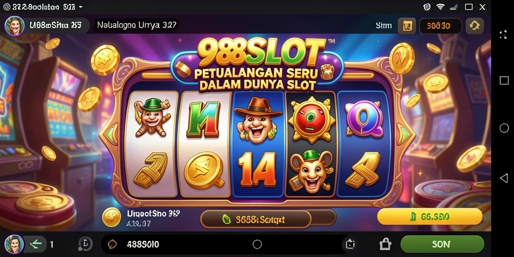 Tampilan menyeronokkan gameplay petualangan di 988SLOT.
