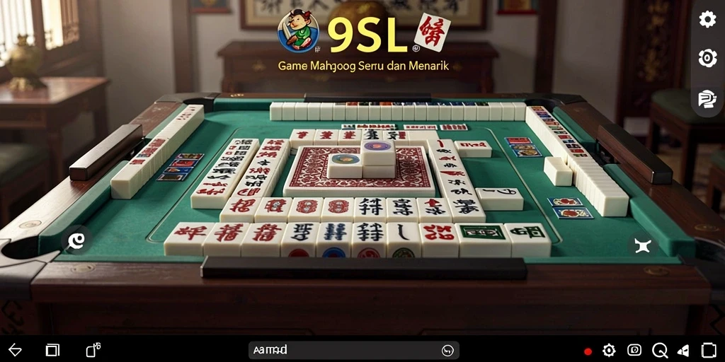 Tangkapan layar 9SL menampilkan gameplay Mahjong yang mendebarkan.