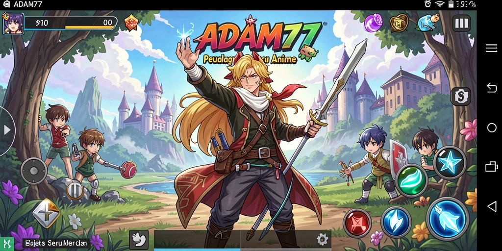 Gameplay seru dan karakter menarik dalam ADAM77.