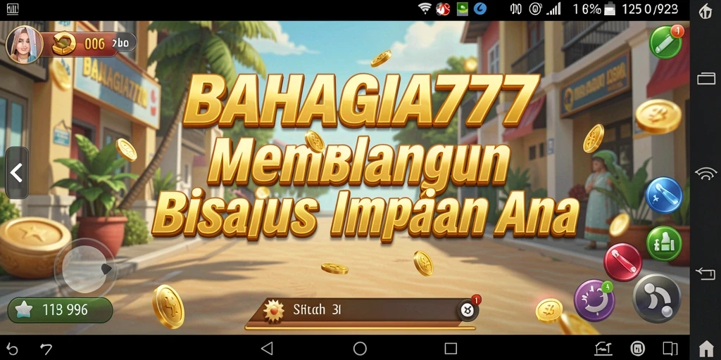 Tampilan menarik gameplay BAHAGIA777 untuk pengalaman Tycoon.