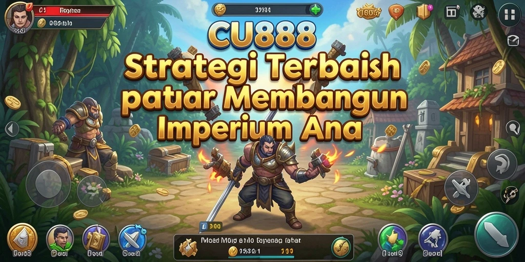 Tampilan gameplay CU888 yang mendalam dan strategis.