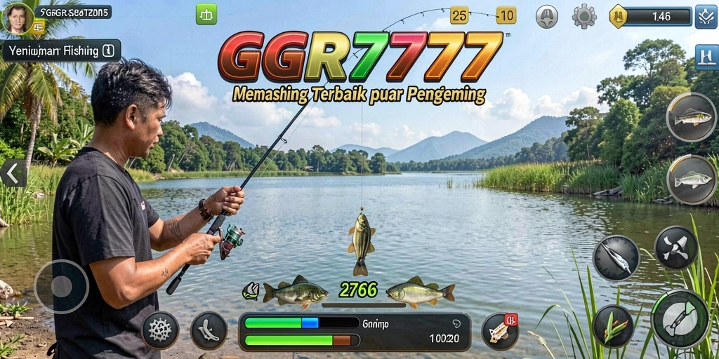 Tangkap berbagai ikan dalam gameplay menawan GGR7777.