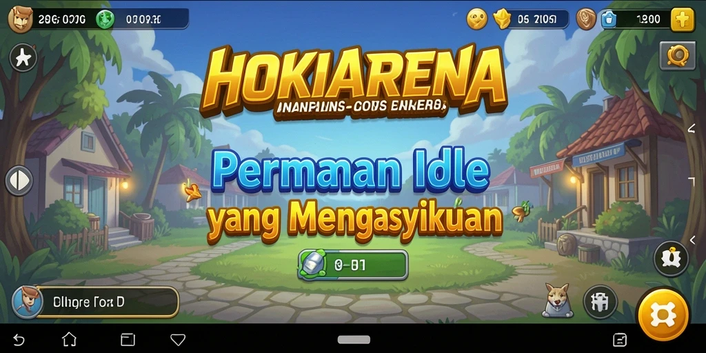 Tampilan menarik saat menyaksikan karakter dalam HOKIARENA menghasilkan sumber daya.