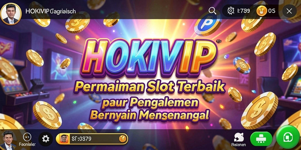 Tampilan menarik dari permainan slot HOKIVIP saat bermain.
