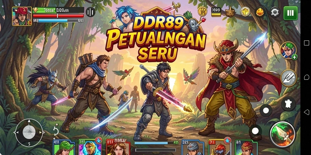 Tampilan menggembirakan dalam gameplay arcade IDR89 yang penuh tantangan.