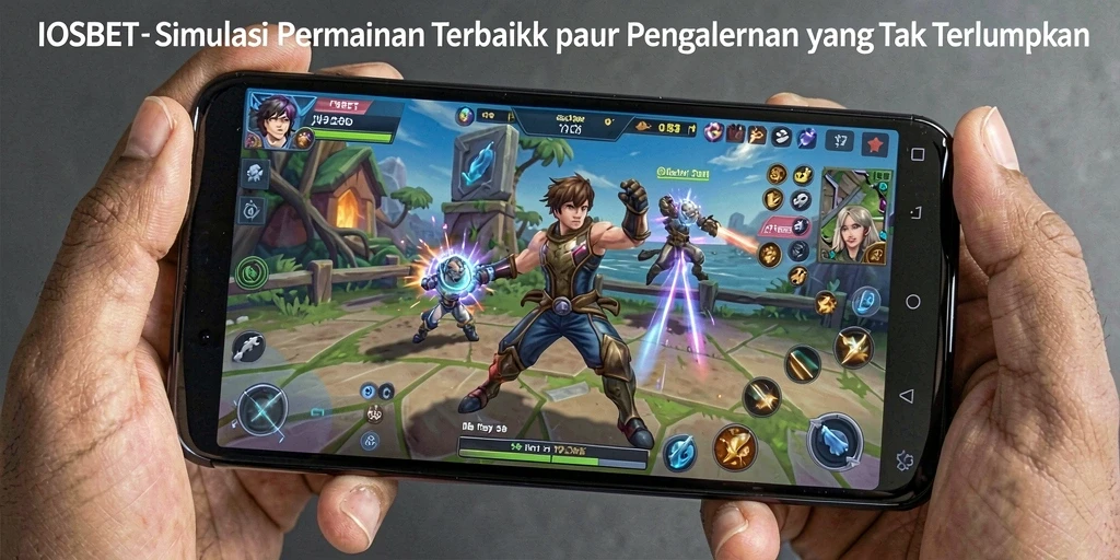 Tampilan gameplay IOSBET yang menakjubkan dan interaktif.