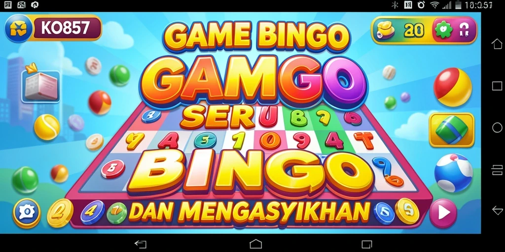 Tampilan gameplay Bingo yang seru dan interaktif di KO857.