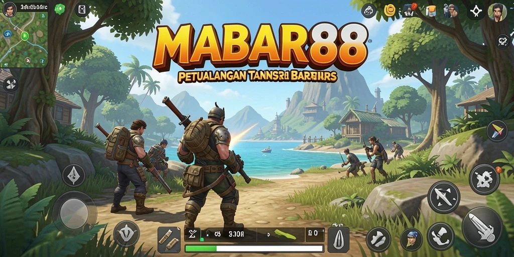 Screenshot MABAR88 menampilkan petualangan dalam dunia terbuka yang menakjubkan.