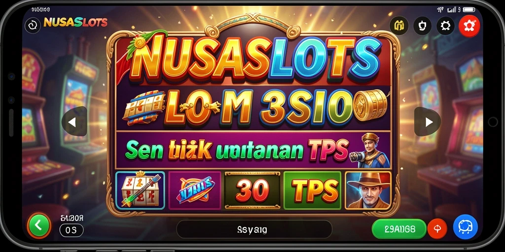 Screenshot gameplay NUSASLOTS yang penuh aksi TPS.