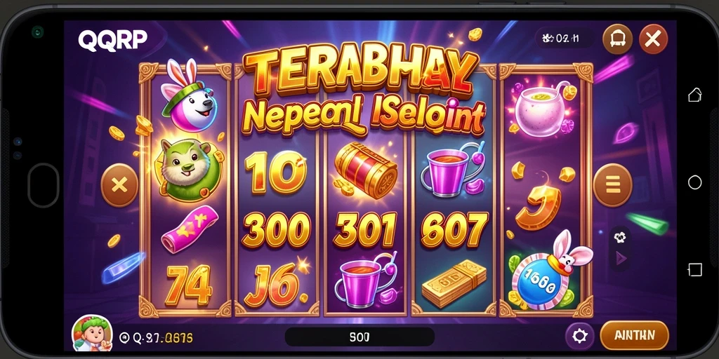Tampilan gameplay menarik dari QQRP dengan tema slot yang beragam.