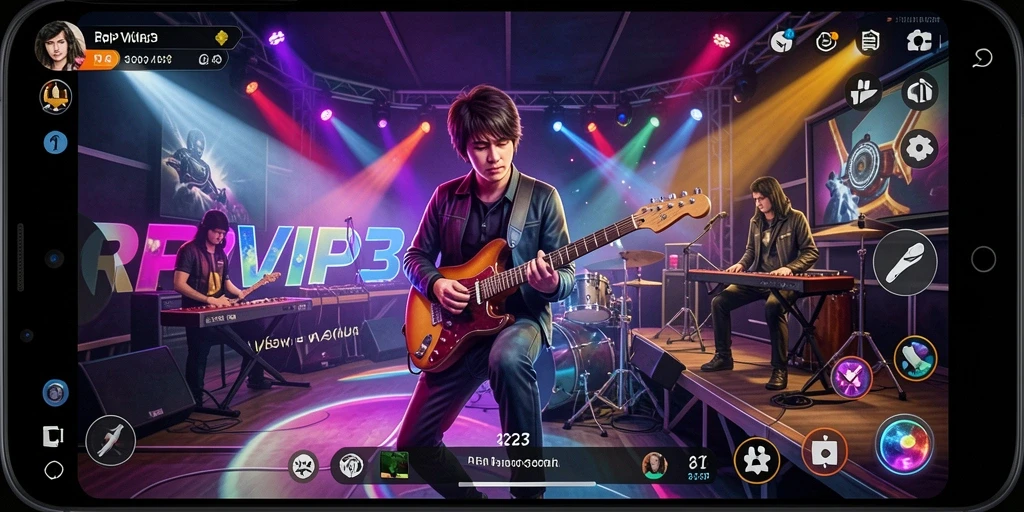 Tampilan gameplay RPVIP3 yang seru dan mengasyikkan.