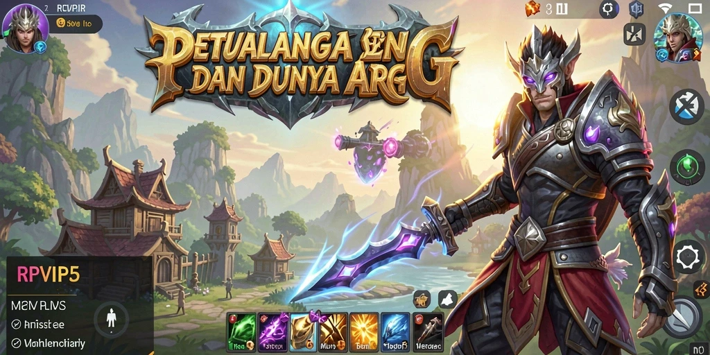Tampilan menarik dari gameplay RPVIP5 yang mendebarkan.