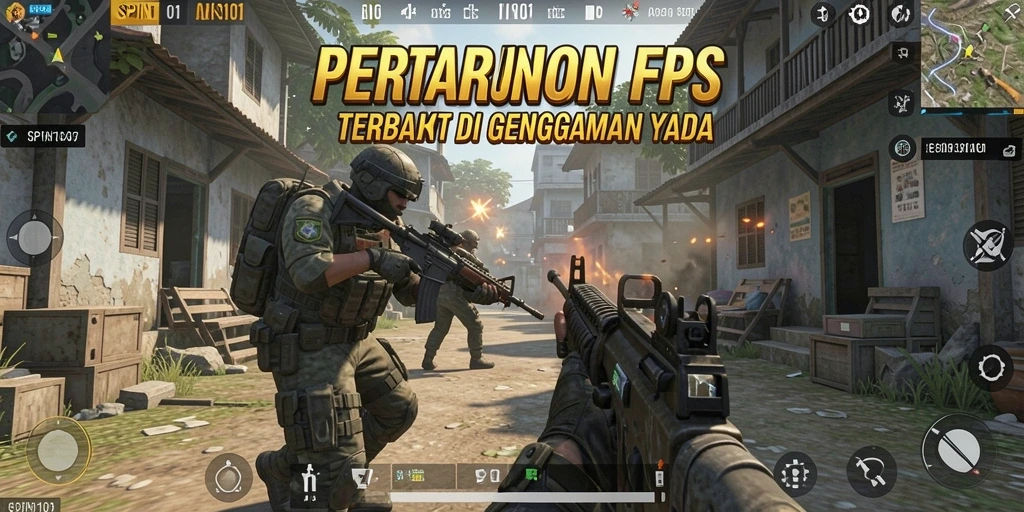 Tampilan gameplay SPIN101 yang mendebarkan dan penuh aksi.