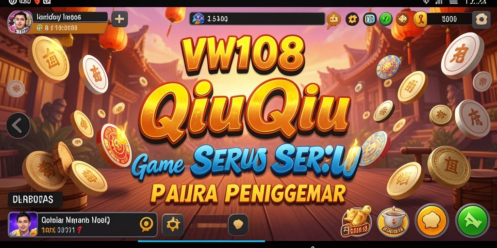 Screenshot VW108 menampilkan serunya gameplay QiuQiu.